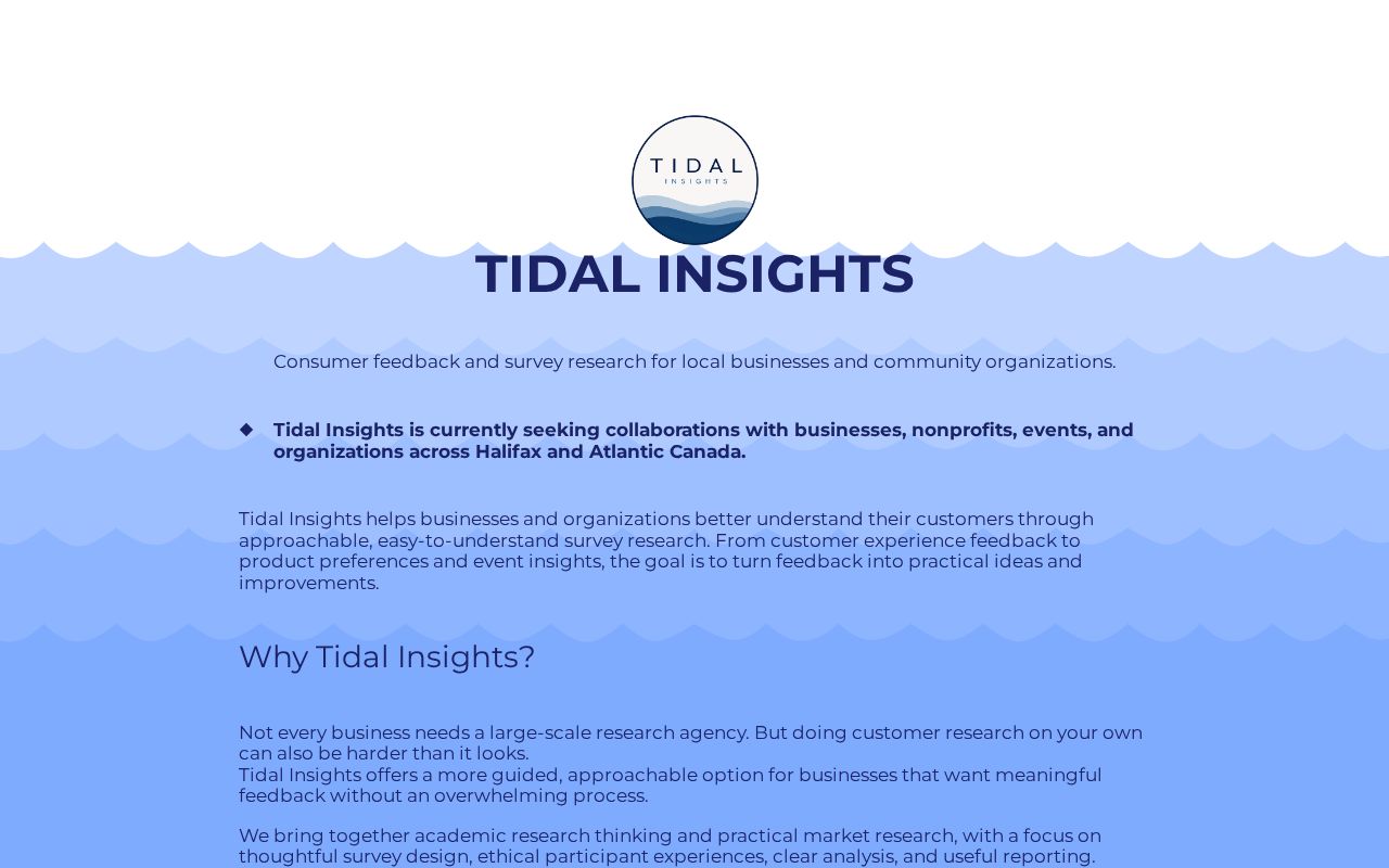 Tidal Insights